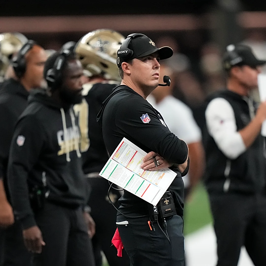 Kellen Moore reacts to Saints owner Gayle Benson's public comments