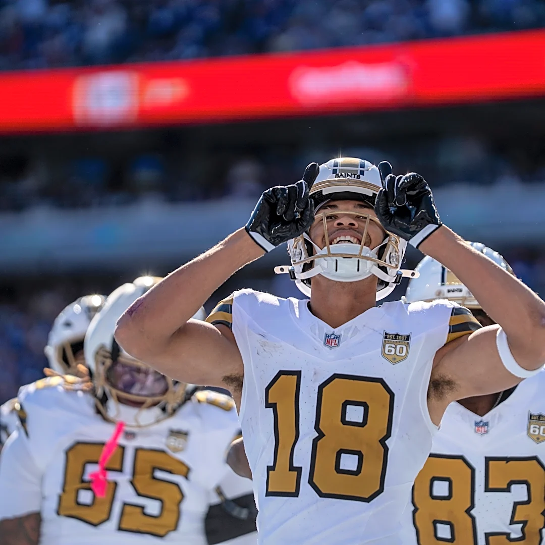WATCH: Saints rookie scores the first touchdown of his NFL career