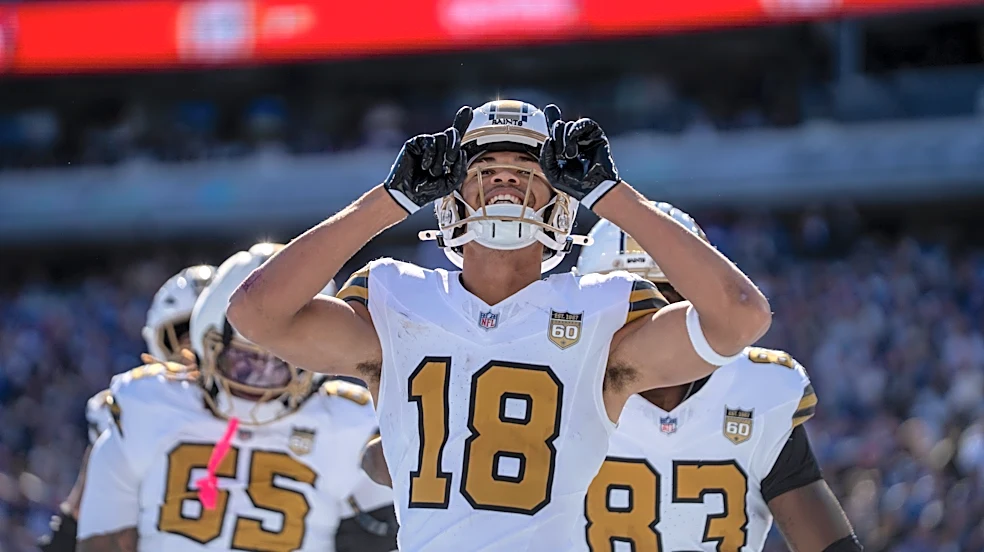 WATCH: Saints rookie scores the first touchdown of his NFL career