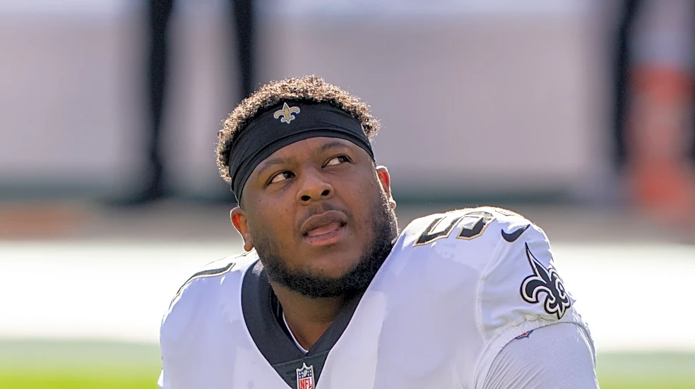 Kellen Moore shares update on Saints guard Cesar Ruiz injury