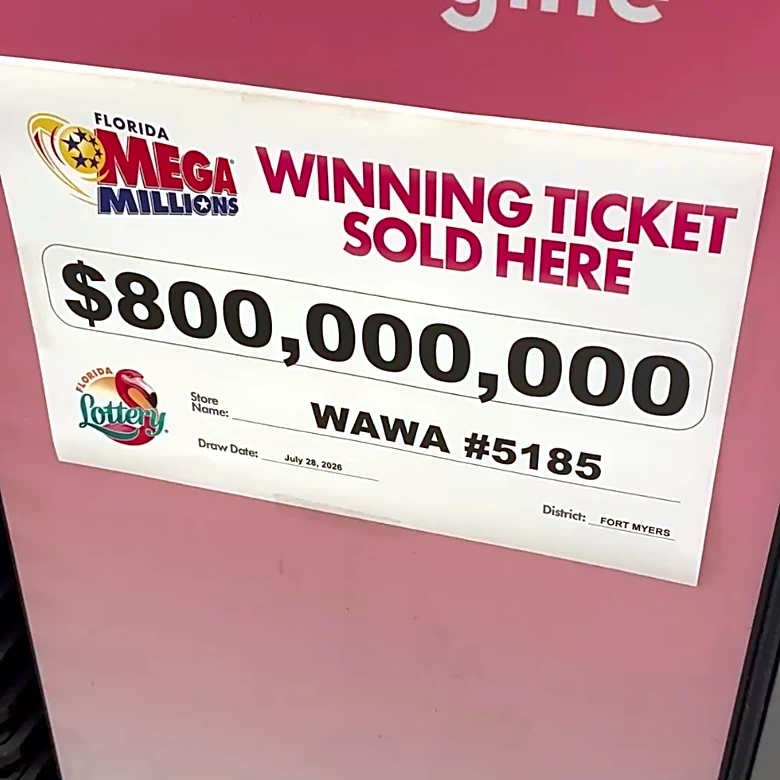 Free coffee at Wawa near Sarasota after $800M Mega Millions win