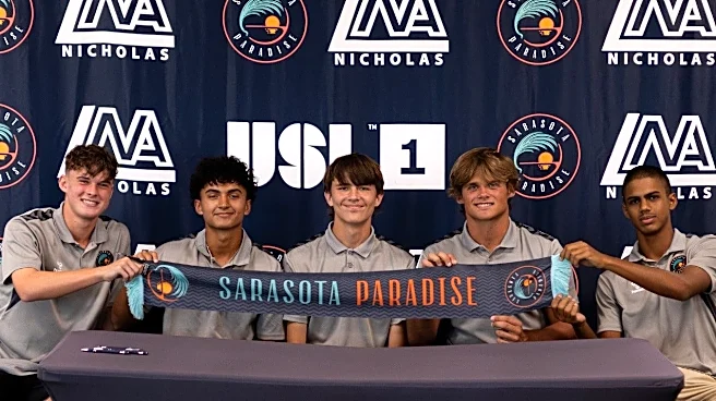 Sarasota Paradise soccer club signs five teens to pro pathway deals