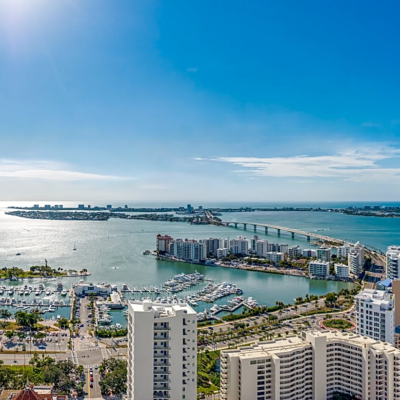 Downtown Sarasota luxury condo tower reaches key milestone