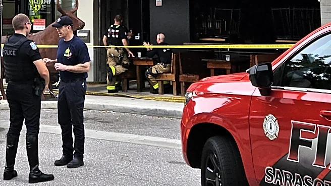 Downtown Sarasota restaurant fire closes street