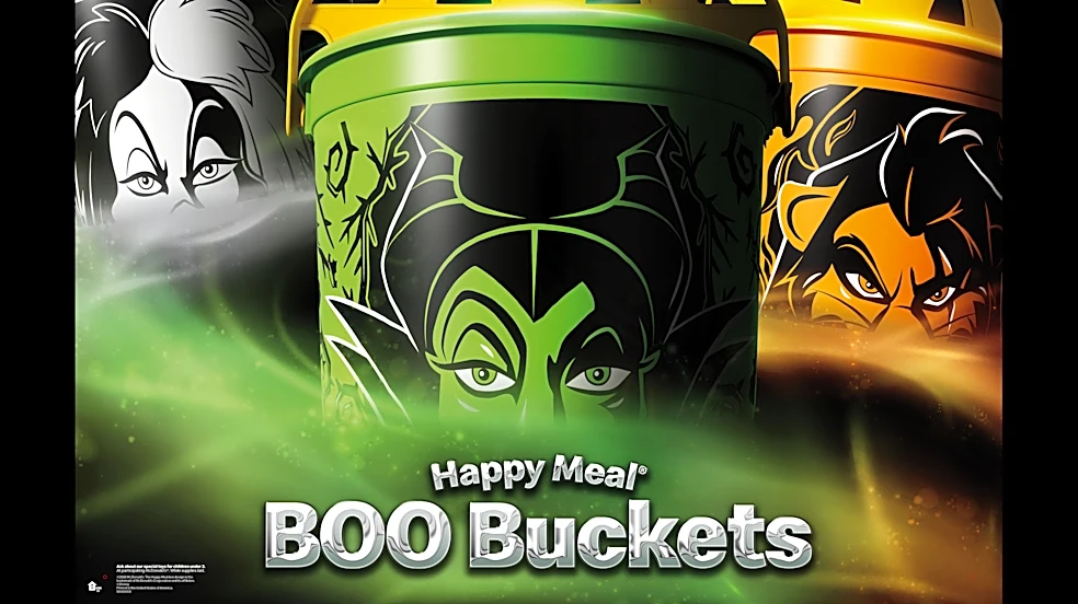 McDonald's Disney villain Boo Buckets arrive in Florida this week