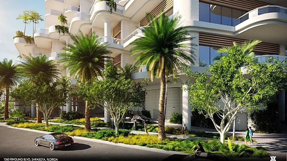 Downtown Sarasota condo project back with new name, 67 fewer rentals