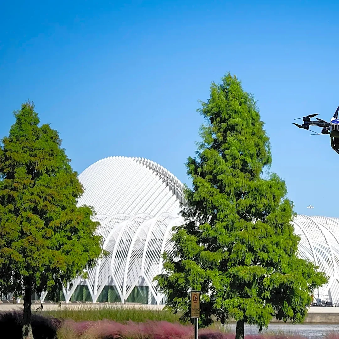 Watch Florida Poly's 'Astro,' what it calls the 1st flying police car