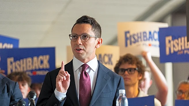 James Fishback says he was threatened with arrest at Florida GOP rally
