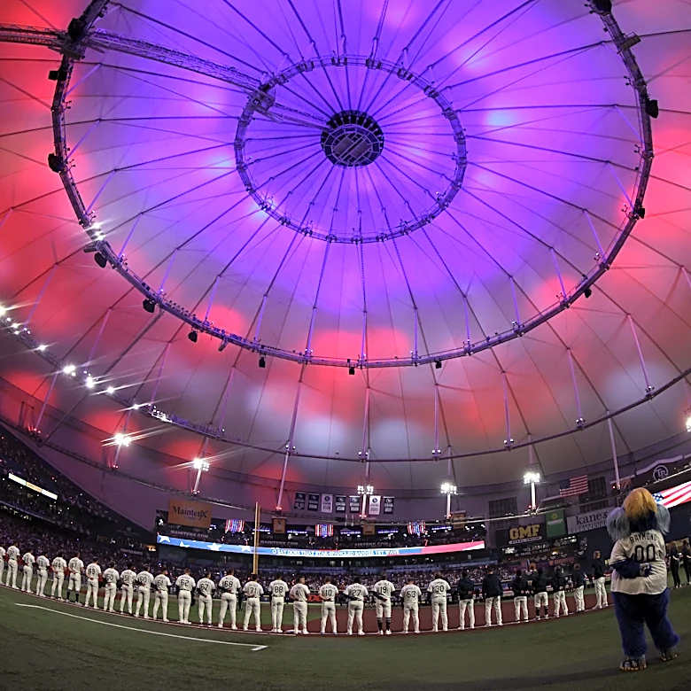 Learn all of Tropicana Field quirks from catwalks to the ray tank