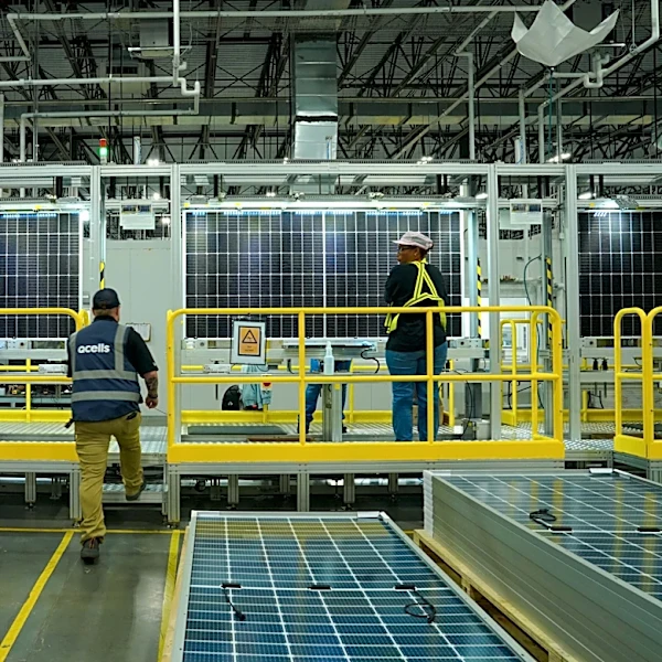Georgia solar factory navigates policy whiplash