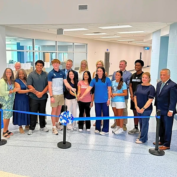 Ribbon cutting held for first phase of new school