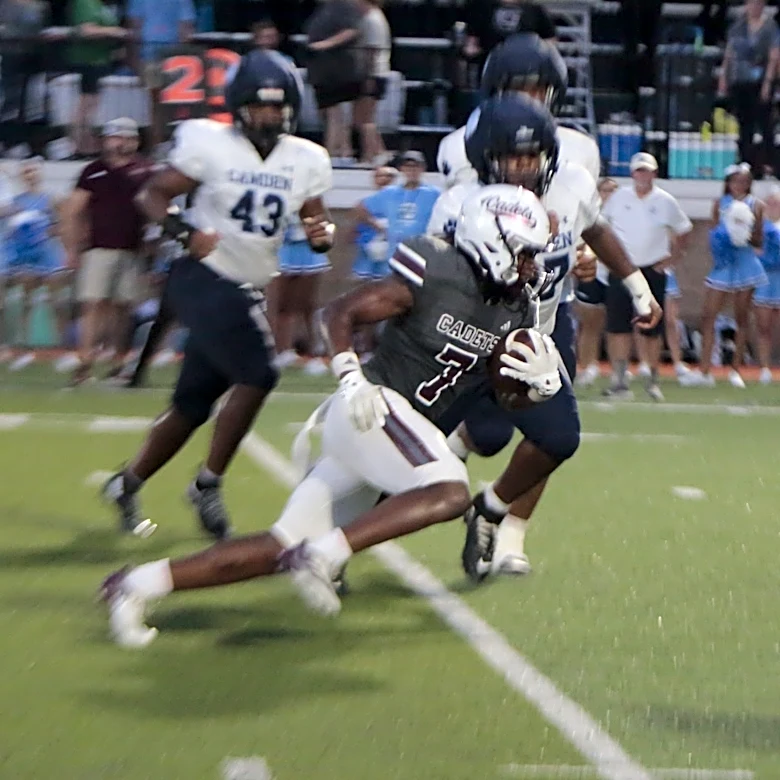 Benedictine football team grinds out an impressive win over Camden County