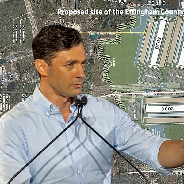 Ossoff and Collins weigh in on proposed data center | Exclusive