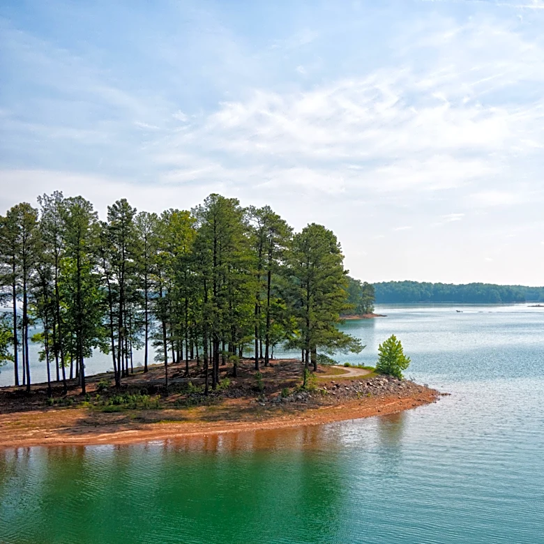 Best lake for fall foliage in the entire US is right here in Georgia