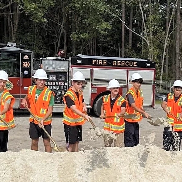 Groundbreaking for new Bluffton High School CTE building held