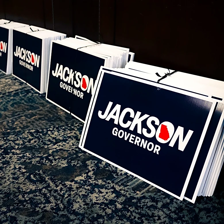 Rick Jackson was unknown nine months ago. Now, he could become governor