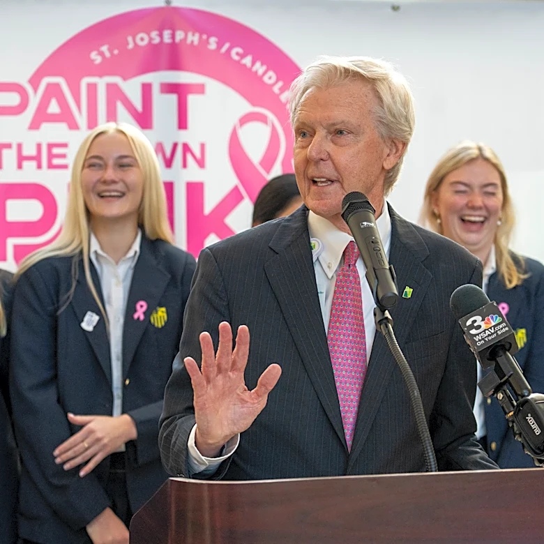 St. Joseph's/Candler kicks off monthlong Paint the Town Pink