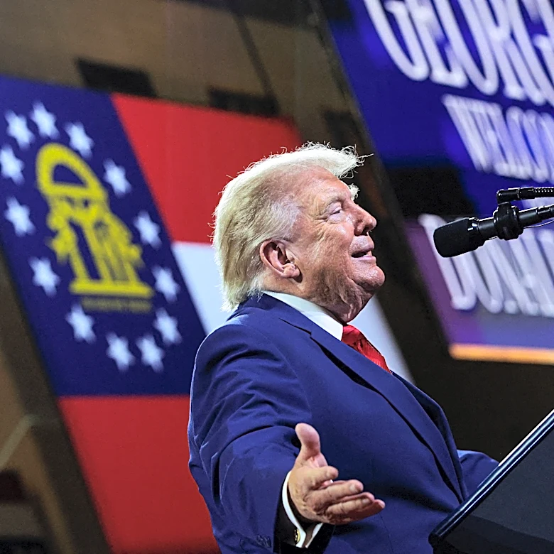 Trump approval hits record low in Georgia, latest US polls