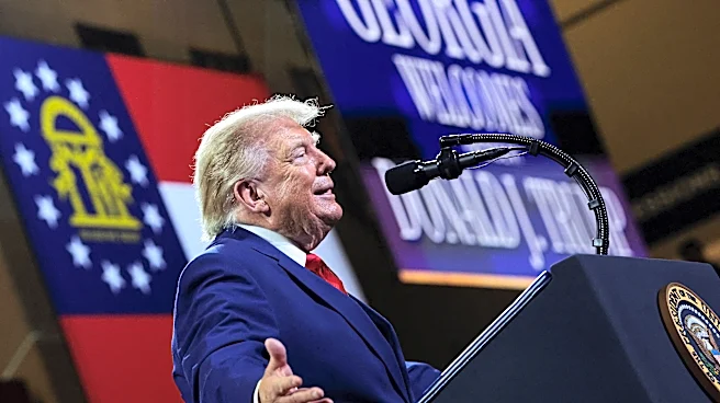 Trump approval hits record low in Georgia, latest US polls
