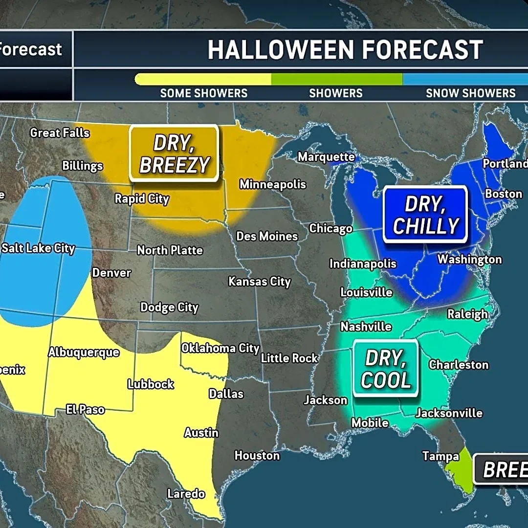 Savannah's Halloween forecast promises mild weather