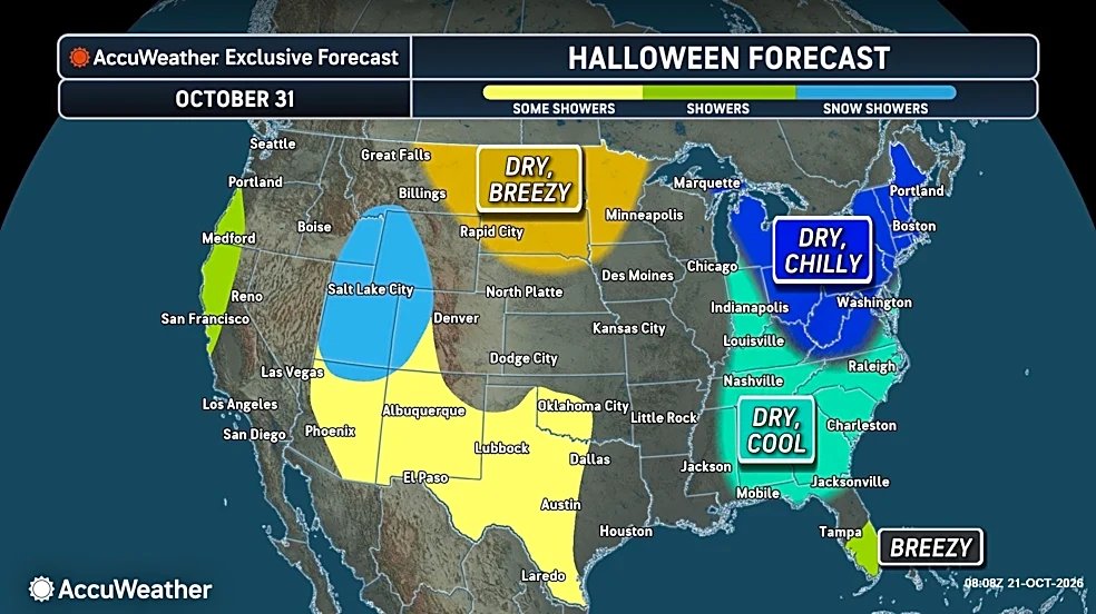 Savannah's Halloween forecast promises mild weather