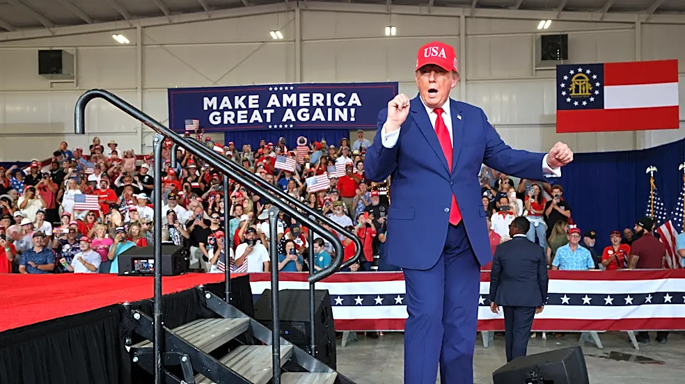 Georgia Trump rally location changes, but still scheduled for Saturday