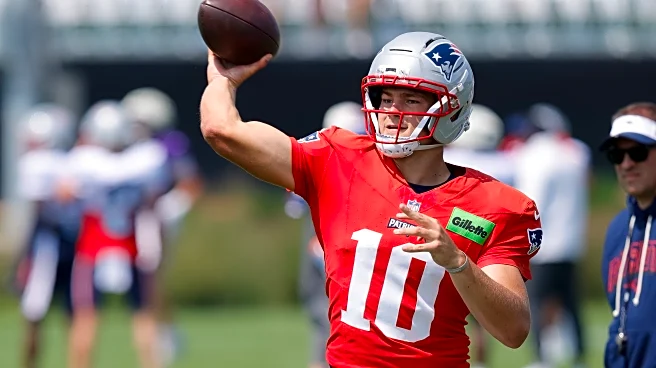 Patriots Training Camp Notebook 8/13: Drake Maye makes most of challenging Vikings joint practice