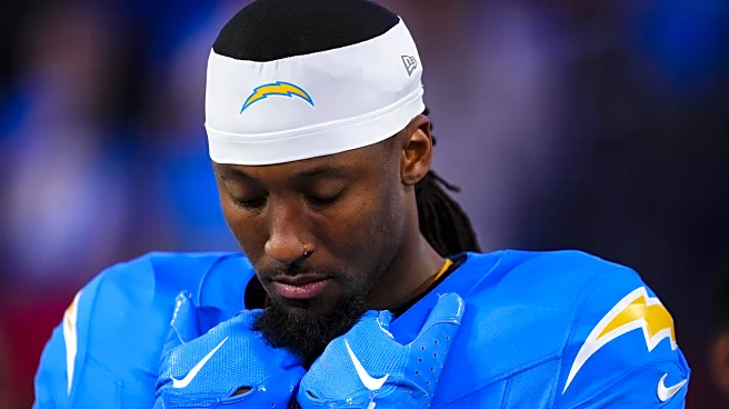 Quentin Johnston carted off vs. Rams; KeAndre Lambert-Smith heads to locker room