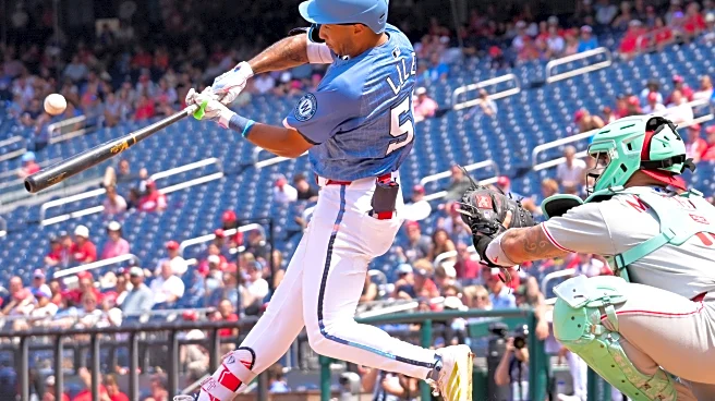 Washington Nationals rookie Daylen Lile is a natural in the batters box