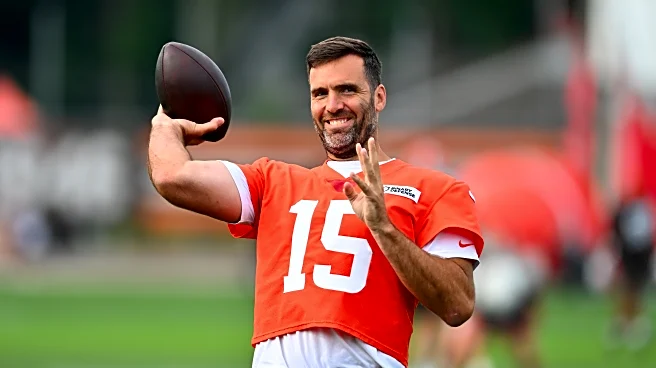 Joe Flacco named Cleveland Browns starting QB
