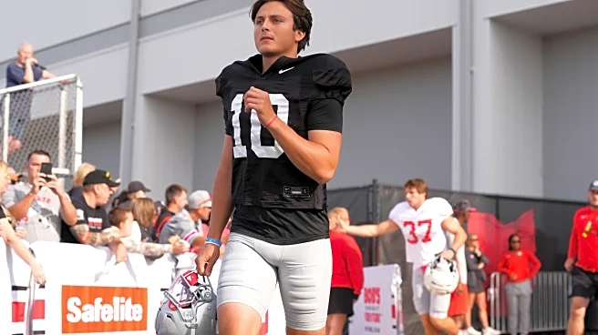 Ohio State names Julian Sayin the starting QB