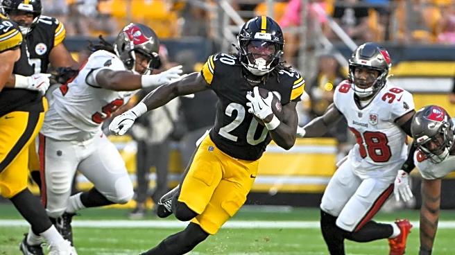 Arthur Smith praises RB Kaleb Johnson for performance vs. Bucs