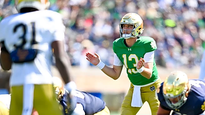 Notre Dame turns the page with QB1 CJ Carr