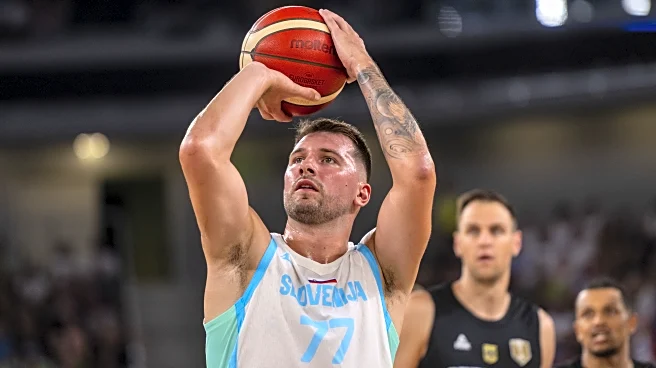 Luka Dončić scores 28 points in Slovenia’s win against Great Britain