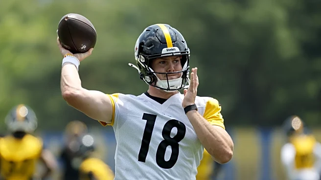Steelers quarterback Will Howard nearing a return?