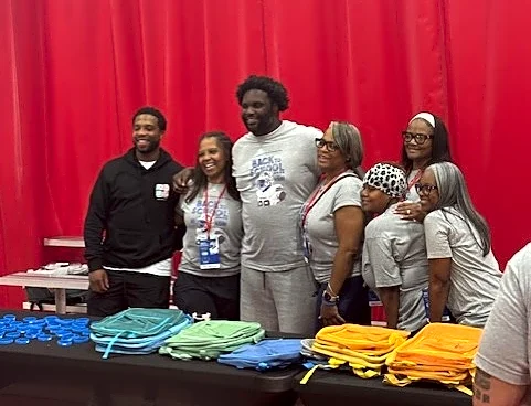 Lions’ DJ Reader filling his cup giving back to Detroit