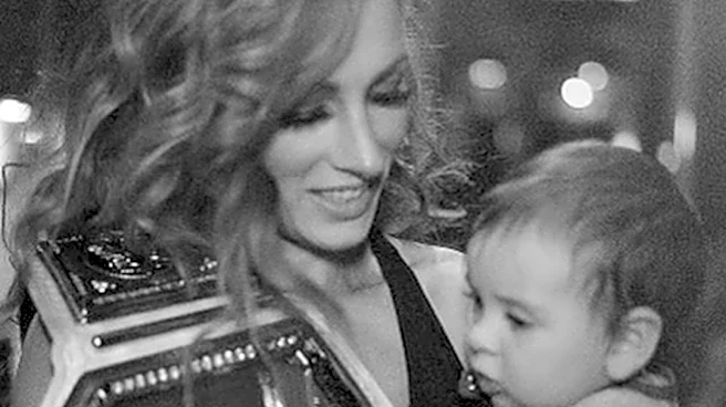 Becky Lynch’s daughter keeps asking for a little brother