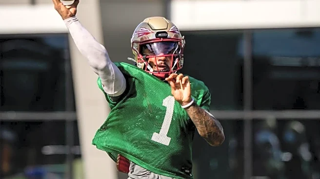 “I’m trying to be the best me I can be for this team:” FSU Tommy Castellanos meets with media ahead of Alabama clash