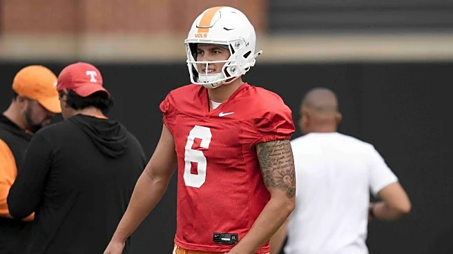 Joey Aguilar comments on winning Tennessee starting quarterback job