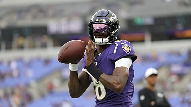 Lamar Jackson not practicing Thursday after leaving Wednesday’s session early