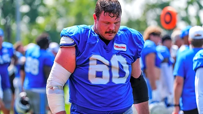 Lions injury report: Graham Glasgow leaves joint practices with Texans early