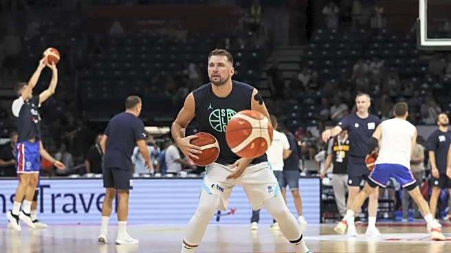 Luka Dončić finishes with 17 points in Slovenia’s loss to Serbia