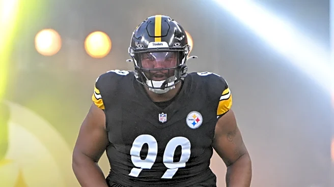 Steelers DT Derrick Harmon carted off field with injury