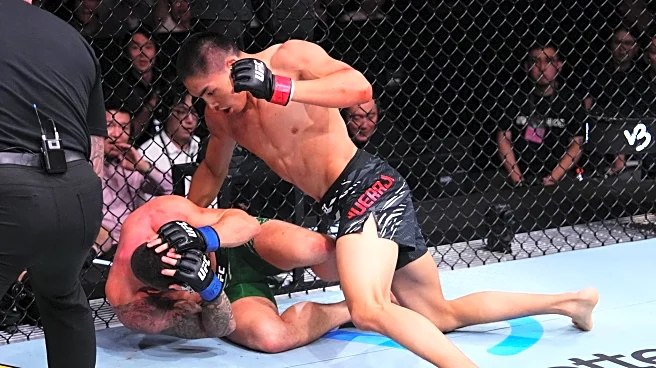 UFC Shanghai video: Taiyilake Nueraji blasts Kiefer Crosbie with illegal knee, finishes fight moments later