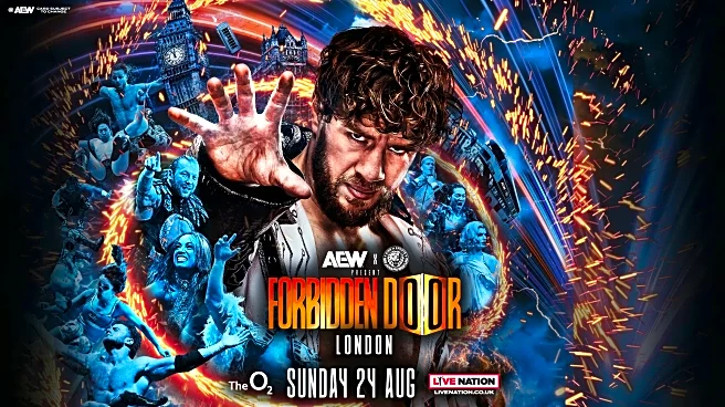 AEW x NJPW Forbidden Door London start time, match card