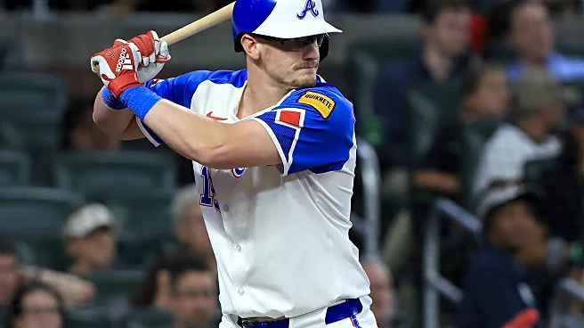 Braves reshuffle lineup against lefty Peterson, Murphy to start