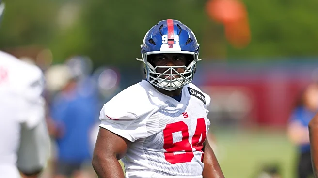 Giants cut DT Elijah Chatman