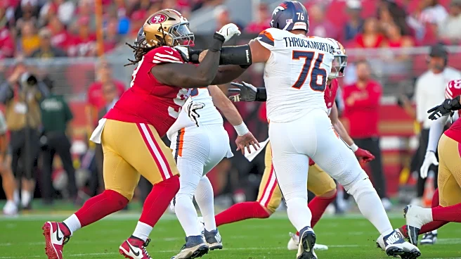 Broncos have waived offensive lineman Calvin Throckmorton
