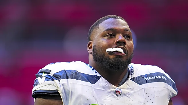 Falcons trade for Seahawks tackle Michael Jerrell