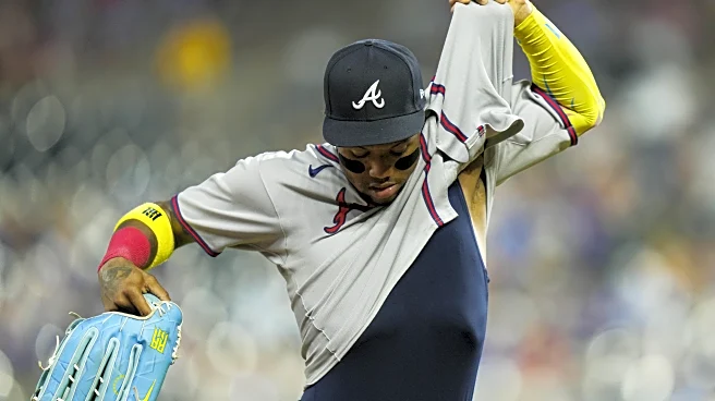 Ronald Acuña hit by pitch in Miami, Brian Snitker ejected